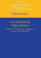 On Determining What There is: The Identity of Ontological Categories in Aquinas, Scotus and Lowe