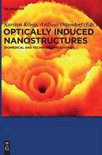 Optically Induced Nanostructures: Biomedical and Technical Applications