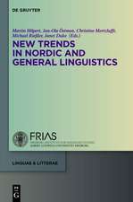 New Trends in Nordic and General Linguistics