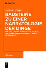 Bausteine zu einer Narratologie der Dinge: Der 'Eneasroman' Heinrichs von Veldeke, der 'Roman d'Eneas' und Vergils 'Aeneis' im Vergleich