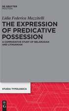 The Expression of Predicative Possession