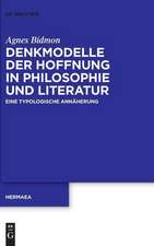 Denkmodelle der Hoffnung in Philosophie und Literatur: Eine typologische Annäherung