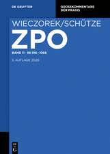 ZPO und Nebengesetze §§ 916-1066