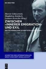 Zwischen Innerer Emigration und Exil: Deutschsprachige Schriftsteller 1933-1945