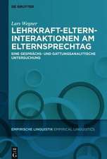 Lehrkraft-Eltern-Interaktionen am Elternsprechtag