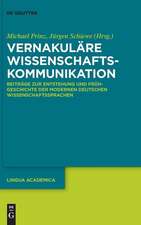 Vernakuläre Wissenschaftskommunikation