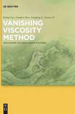 Vanishing Viscosity Method