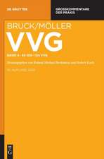 VVG Versicherungsvertragsgesetz Einführung; §§ 100-124 VVG