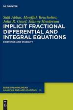 Implicit Fractional Differential and Integral Equations