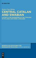 Central Catalan and Swabian