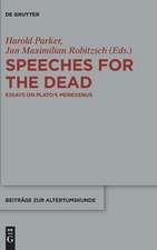 Speeches for the Dead