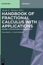 Handbook of Fractional Calculus with Applications, Applications in Physics, Part A