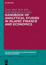 Handbook of Analytical Studies in Islamic Finance and Economics