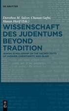 Wissenschaft des Judentums Beyond Tradition