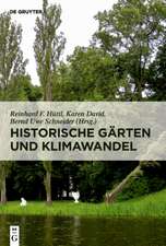 Historische Gärten und Klimawandel – Eine Aufgabe für Gartendenkmalpflege, Wissenschaft und Gesellschaft