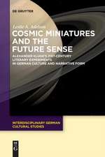 Cosmic Miniatures and the Future Sense