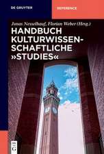 Handbuch Kulturwissenschaftliche 