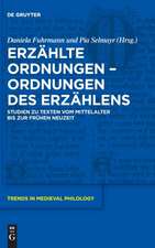 Erzählte Ordnungen - Ordnungen des Erzählens