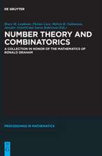 Number Theory and Combinatorics