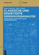 Neemann, K: Klassische und erweiterte Dimensionsanalyse