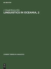 Linguistics in Oceania