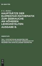 Hauptsätze der Elementar-Mathematik zum Gebrauche an höheren Lehranstalten: T. 1