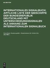 Signalbuch: (S.B.) ; amtliche deutsche Ausgabe, aus: Internationales Signalbuch 1931, Bd. 1