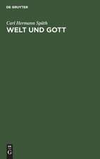 Welt und Gott: Grundzüge einer die Gegensätze der Neuzeit in sich verarbeitenden theistischen Weltanschauung