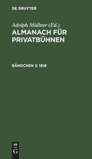 Almanach für Privatbühnen