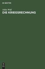 Die Kriegsrechnung