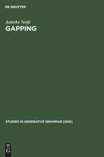 Gapping: a contribution to sentence grammar