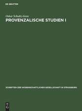 Provenzalische Studien I