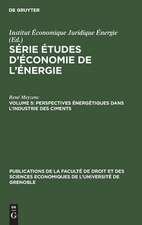 Perspectives énergétiques dans l'industrie des ciments