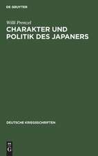 Charakter und Politik des Japaners