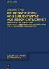 Croci, G: Konstitution von Subjektivität als Geschichtlichke