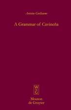 A Grammar of Cavineña