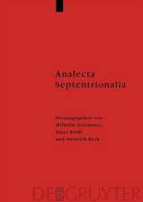 Analecta Septentrionalia: Beiträge zur nordgermanischen Kultur- und Literaturgeschichte