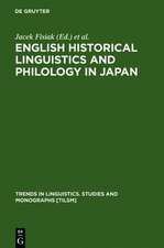 English Historical Linguistics and Philology in Japan