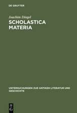 Scholastica materia: Untersuchungen zu den Declamationes minores und der Institutio oratoria Quintilians