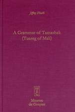 A Grammar of Tamashek (Tuareg of Mali)