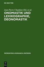 Onomastik und Lexikographie, Deonomastik