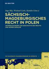 Sächsisch-magdeburgisches Recht in Polen: Untersuchungen zur Geschichte des Rechts und seiner Sprache