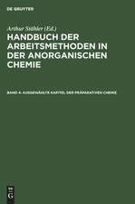 Ausgewählte Kapitel der präparativen Chemie