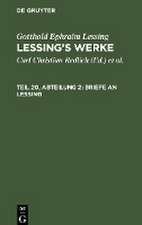 Briefe an Lessing