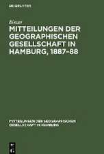 Mitteilungen der Geographischen Gesellschaft in Hamburg, 1887¿88