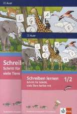 Schreiben lernen Schritt für Schritt, viele Tiere helfen mit. Neubearbeitung. Arbeitsheft VA für Linkshänder 1. Schuljahr