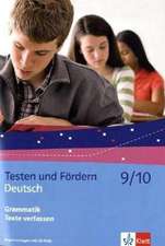 Deutsch 9/10. Grammatik/Texte verfassen. Kopiervorlagen mit CD-ROM