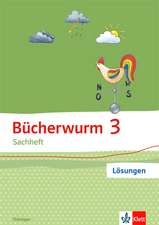 Bücherwurm Sachheft. Arbeitsheft 3. Schuljahr für Thüringen