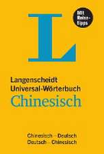 Langenscheidt Universal-Wörterbuch Chinesisch - mit Tipps für die Reise