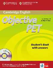 Objective PET Stud. Book with answers and CDR